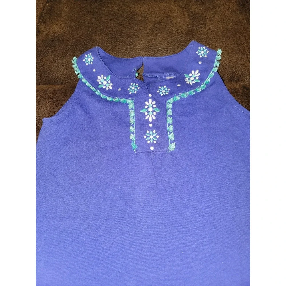 Gymboree sparkle safari blue dress‎ size 10